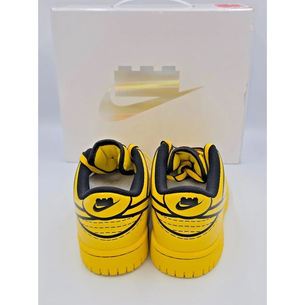 Nike Dunk Low x LEGO Collection Tour Yellow Black GS 5Y Women’s 6.5 IF2117 700